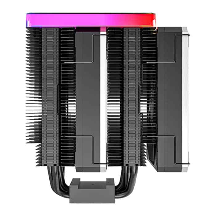 (image for) Montech METAL DT24 PREMIUM Intel/AMD ARGB Air CPU Cooler with 2x 120mm PWM Fan